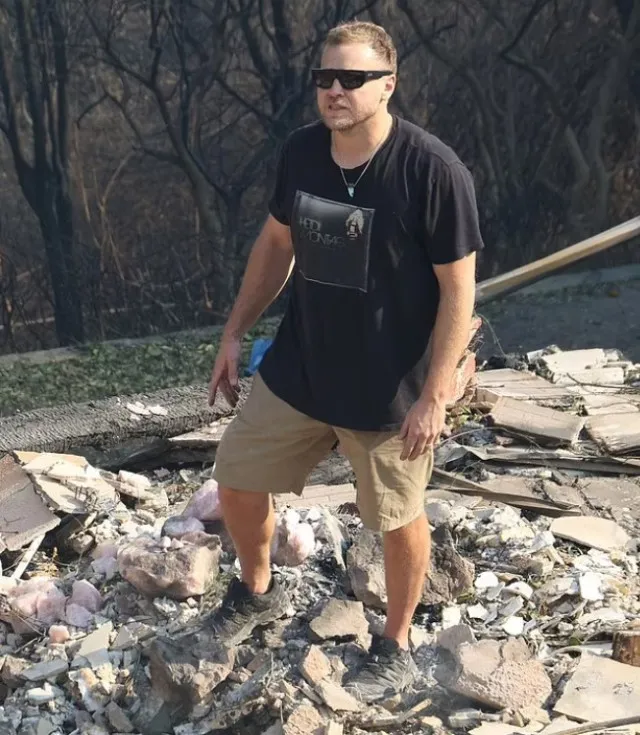 spencer pratt shares items narrowly escape from la wildfires at pacific pal 14483