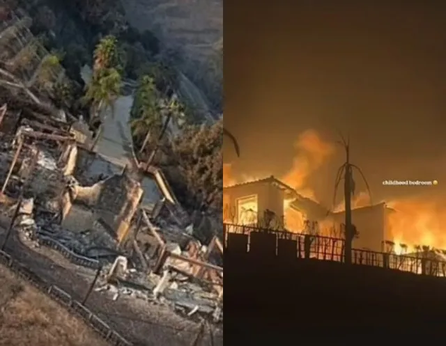 la wildfires destroy dozens of celebrities homes and force thousands to ev 14720