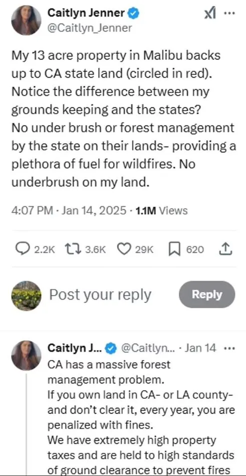 caitlyn jenner shares a single photo shows everything that california offi 14842