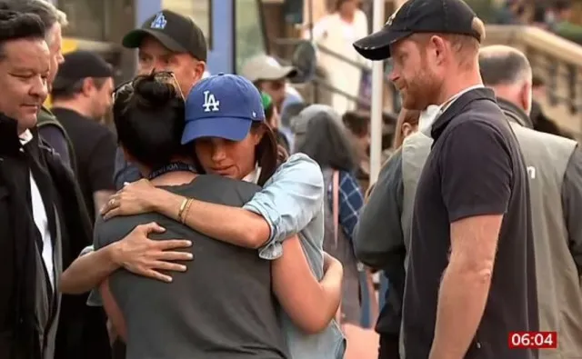 meghan markle criticized as a disaster tourist after being spotted casual 14858