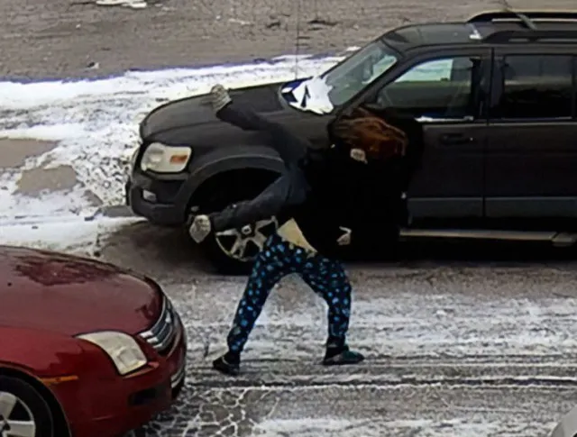 road rage karen learns painful lesson after attacking man 15067