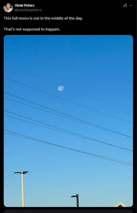 why you can sometimes see the moon during the day 15159