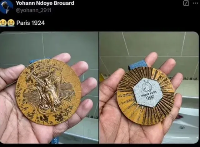 paris olympics medal designer responds as over 100 athletes return their me 15329
