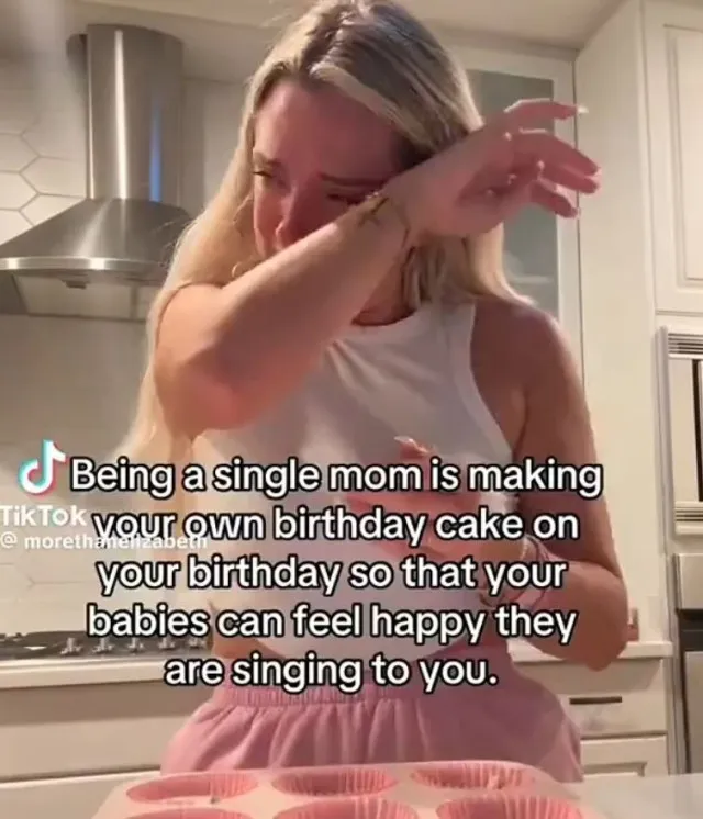 single mom defends herself after viral birthday cake video sparks drama 15397