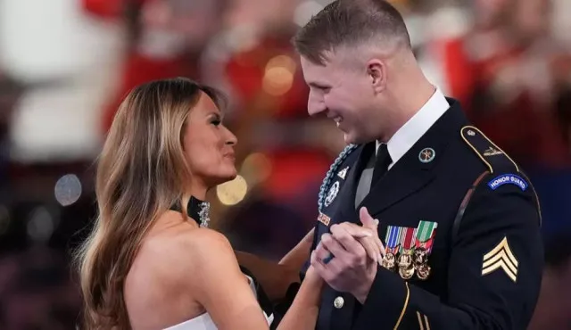 army sergeant reveals his conversation with melania trump during inaugural 15529