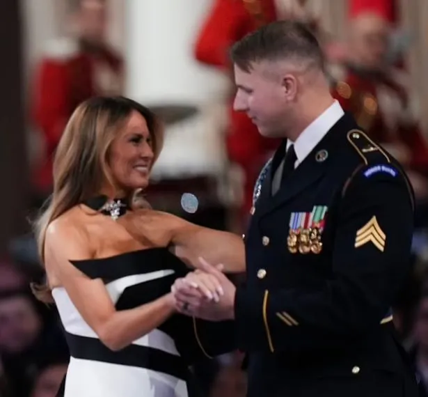 army sergeant reveals his conversation with melania trump during inaugural 15528