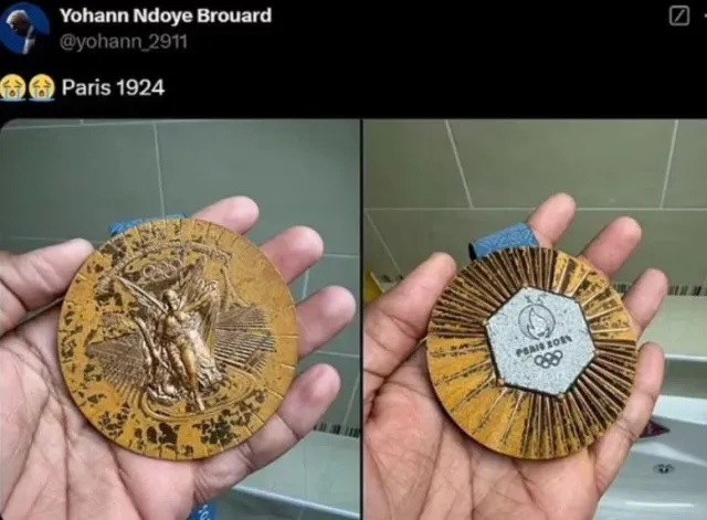reality behind tarnished paris olympics medals revealed just days after d 15519