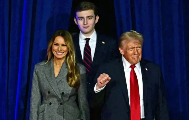 donald trump shares the secret behind enormous height of son barron 15755