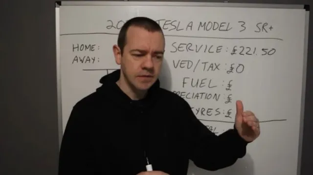 man shares the total cost of owning a tesla model 3 for four year 16024