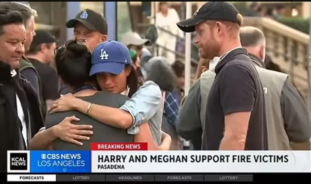 meghan markle criticized contrived in video offering help to la wildfire 16278