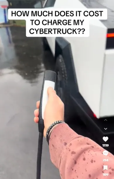 tesla cybertruck owner reveals eye-watering expense for 340-mile journey on 16267