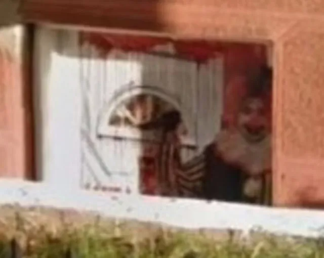 viewer nightmare as blood-soaked clown holding knife is discovered on googl 16325