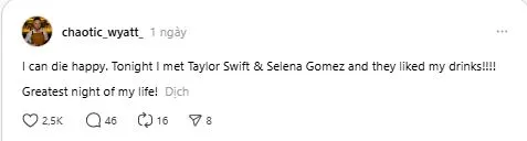 bartender shares details of taylor swift and selena gomez’s night out in be 16348