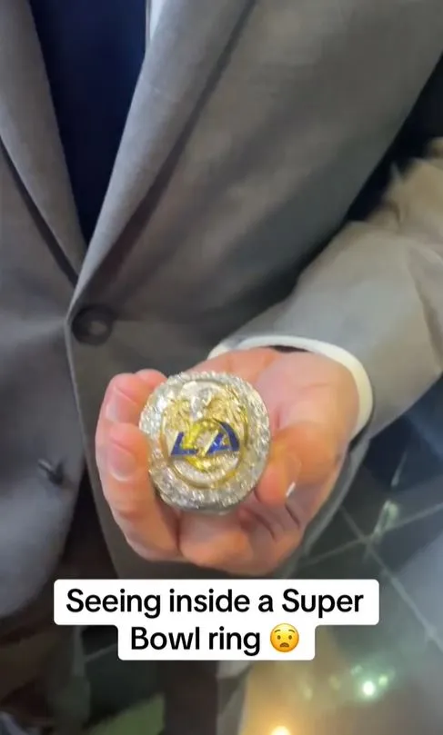 stunning detail inside super bowl champions ring leaves fans baffled 17098