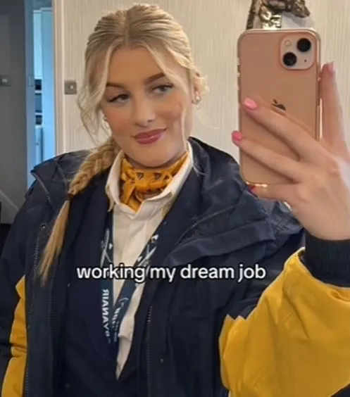 woman leaves her dream job as a flight attendant for mcdonald’s and earns m 17161
