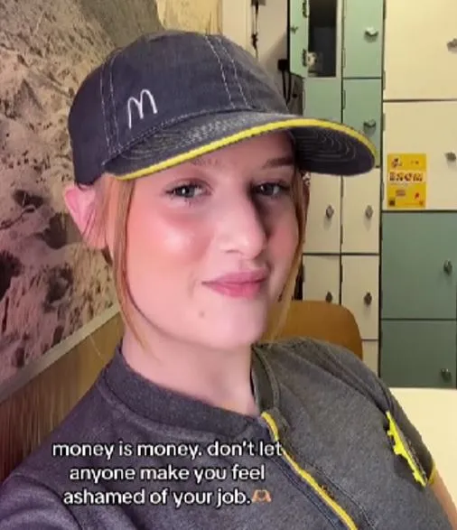 woman leaves her dream job as a flight attendant for mcdonald’s and earns m 17158