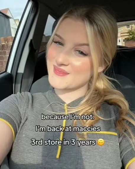 woman leaves her dream job as a flight attendant for mcdonald’s and earns m 17160