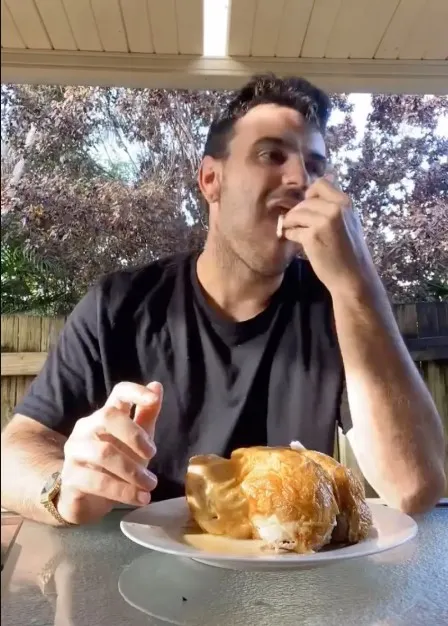 man sparks health concern as he reveals eating entire roasted chicken daily 17202