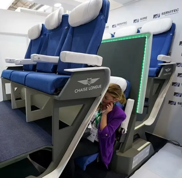 passengers express concern as airbus explores double-decker plane seats 17891
