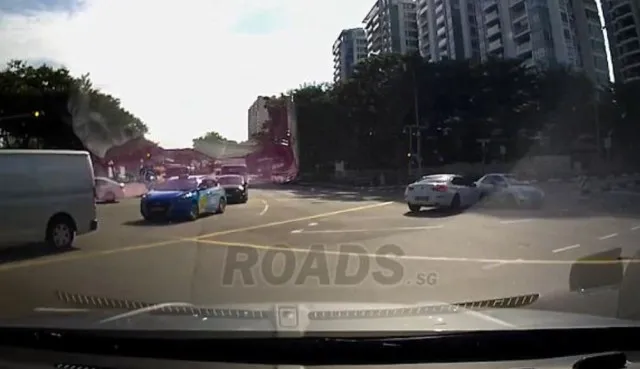 people baffled as mysterious ‘ghost car’ appears and causes crash in bizarr 18086
