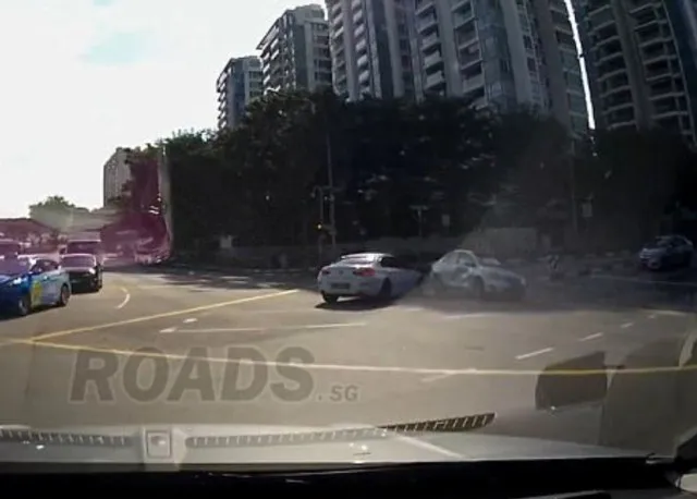 people baffled as mysterious ‘ghost car’ appears and causes crash in bizarr 18085