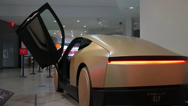 people baffled as teslas self-driving cybercab is revealed with no steerin 18262