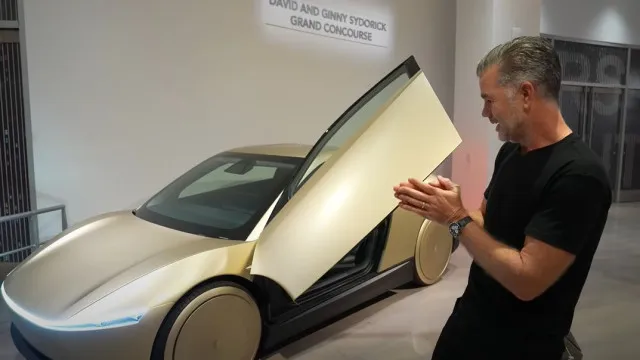 people baffled as teslas self-driving cybercab is revealed with no steerin 18263