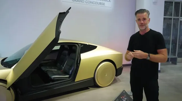 people baffled as teslas self-driving cybercab is revealed with no steerin 18265