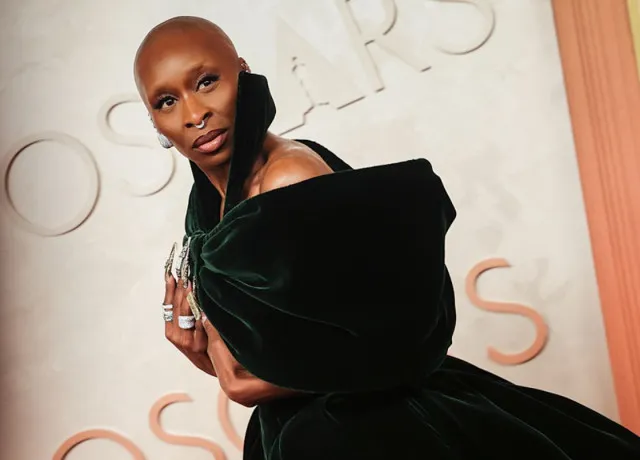 cynthia erivo explains the meaning behind her bold oscars 2025 red carpet o 18450
