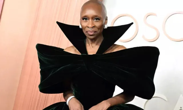 cynthia erivo explains the meaning behind her bold oscars 2025 red carpet o 18449