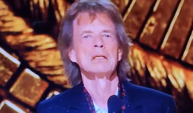 fans stunnedby mick jaggers age as he makes rare oscars appearance 18457