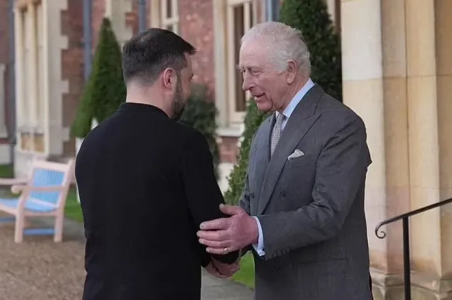 king charles shows support for volodymyr zelensky amid tensions with donald 18504