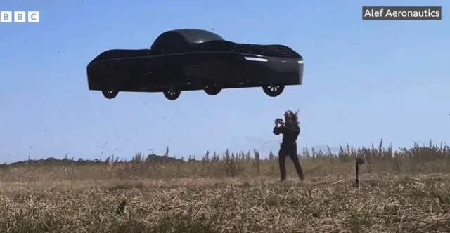 people baffled as footage reveals worlds first $300,000 flying car with un 18814