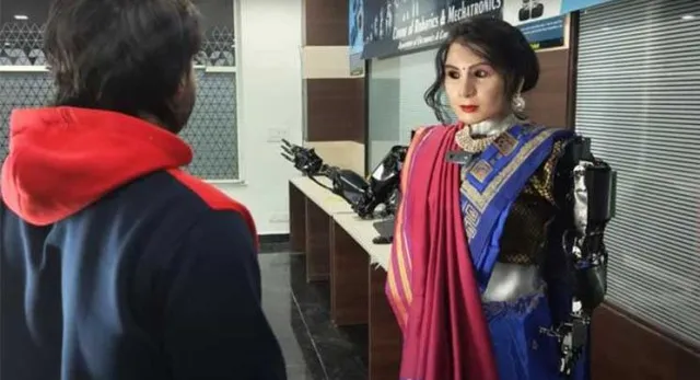 students create humanoid robot with a ‘beating heart’ using scrap materials 18931
