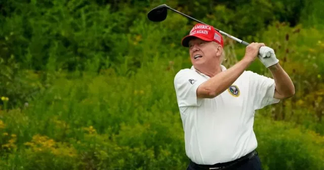 why donald trumps 13 rounds of golf this year cost us taxpayers a fortune 19032