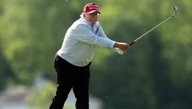 why donald trumps 13 rounds of golf this year cost us taxpayers a fortune 19031