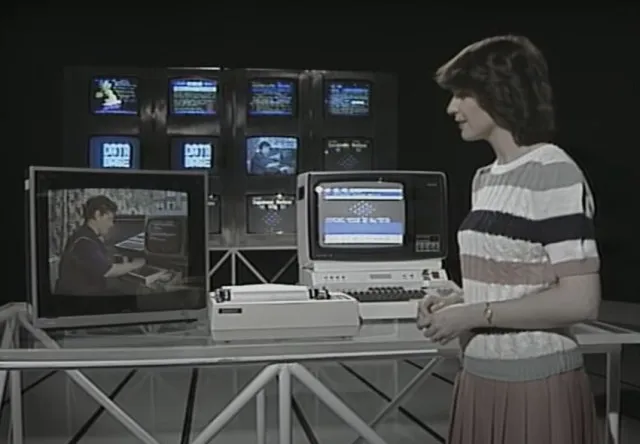 video from 1984 explaining how to send an email leaves people with the same 19531