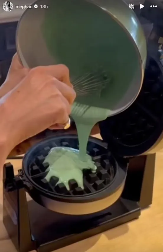 people are baffled as they spot something suspicious about meghans green-t 19885