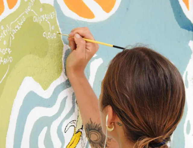 guide to painting a wall mural even if youre not an artist 20001