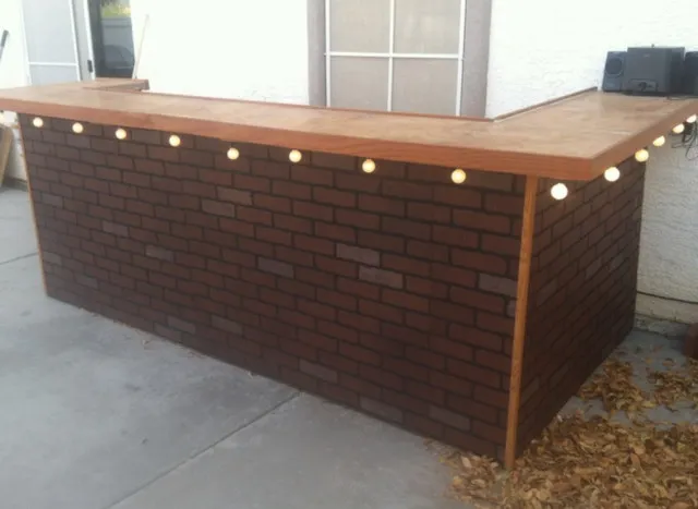 the simplest way to create an outdoor bar for all seasons 19925