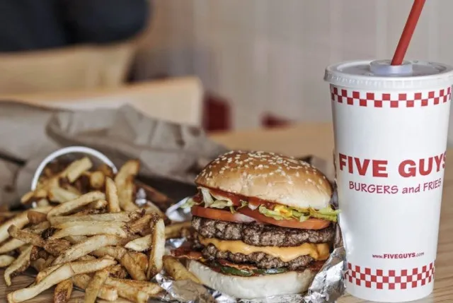 five guys forced to explain high prices as customers rage over out of cont 20058