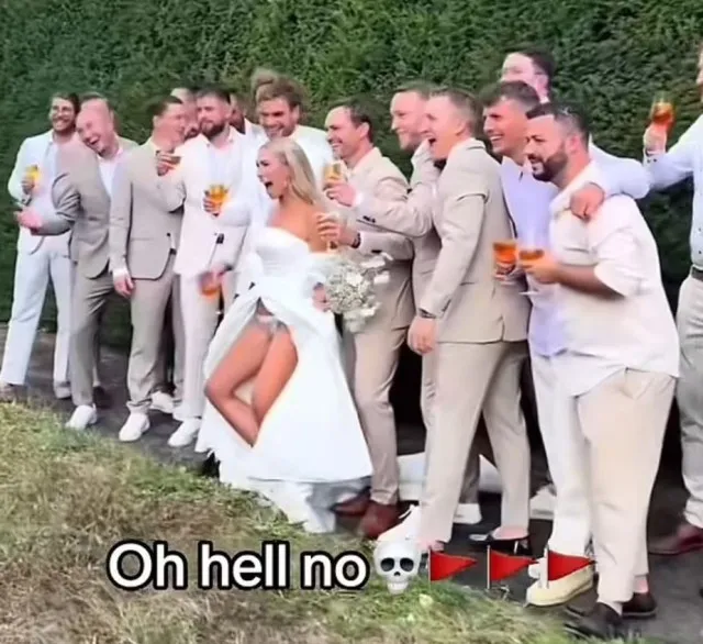 people quickly defend her as bride stuns the internet with a vulgar act 20293
