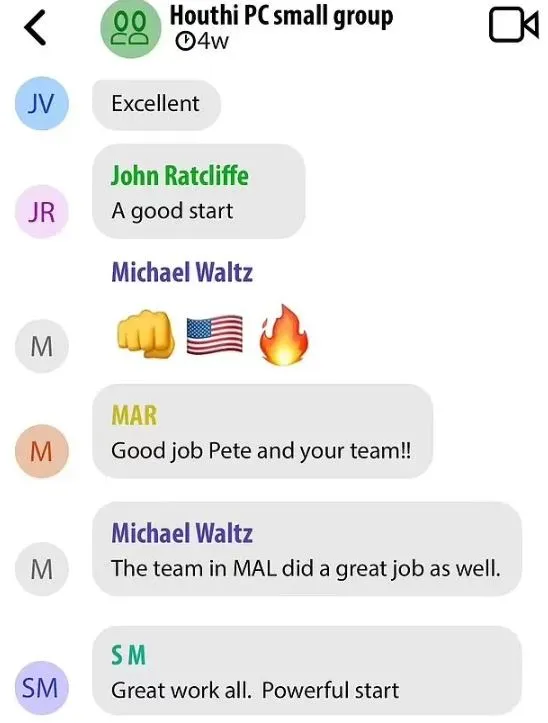 top trump official at risk of firing after shocking leaked group text revea 20495