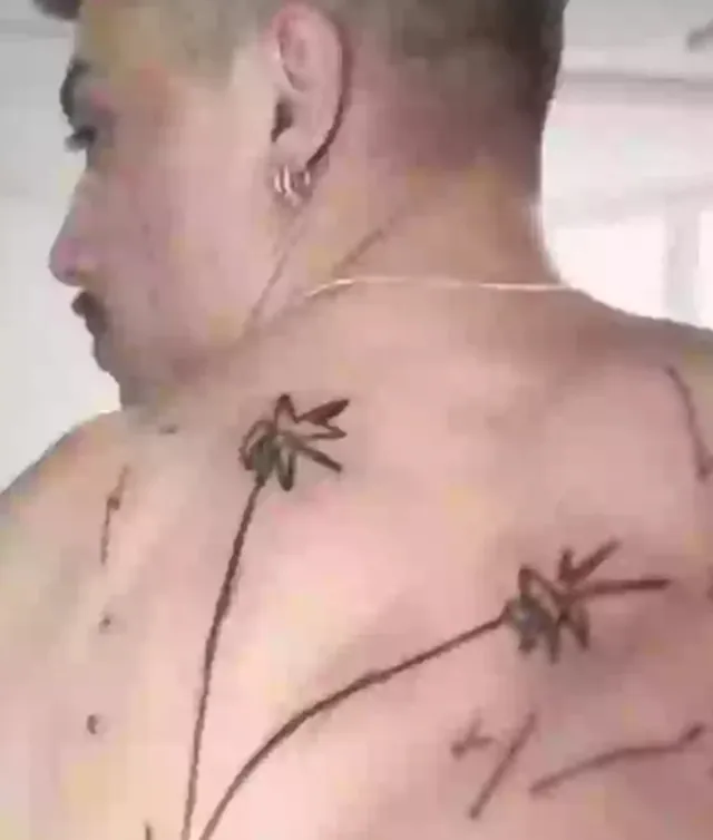 the tattoo artist defends himself after a video of a ruined back tattoo s 20725