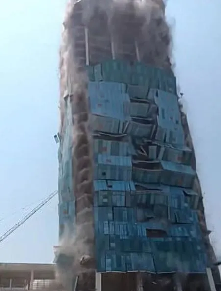 footage captures building collapse after 7.7 magnitude earthquake 20728