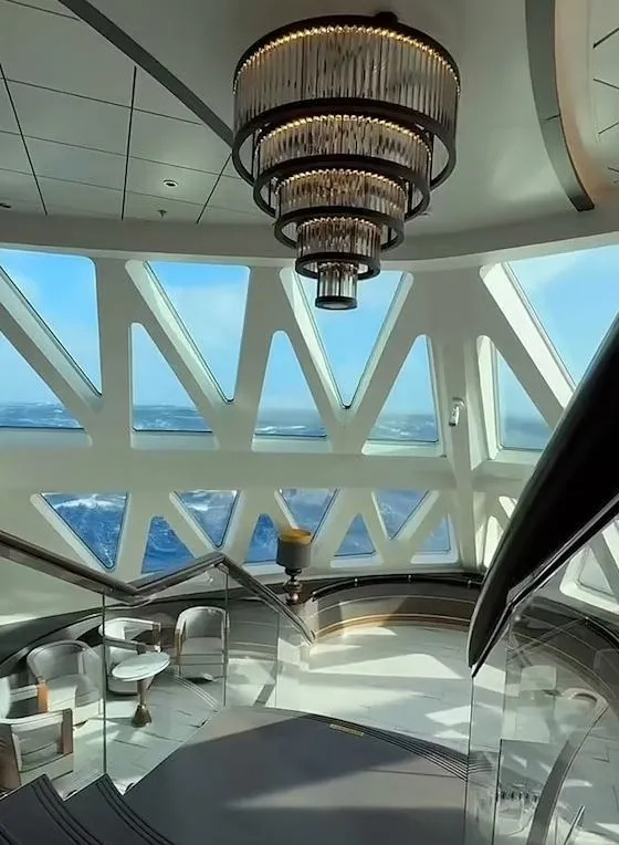 terrifying moment as passengers fall into walls during voyage while cruise 21107