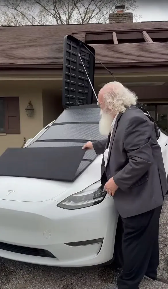 people say the same thing after tesla owner uses 1,000 watts of solar panel 21273