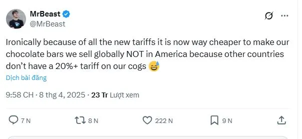 mr beast reveals how trump’s tariffs are hurting his business 21663