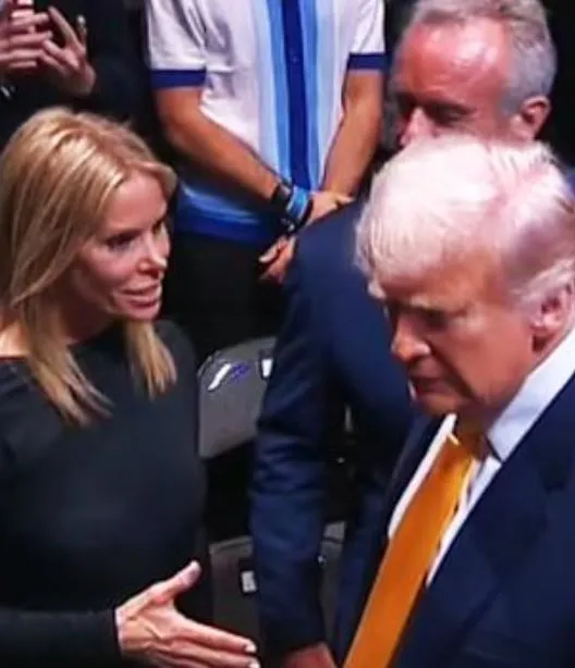 people stunned by trump’s ‘awkward’ snub of cheryl hines during attempted h 21883