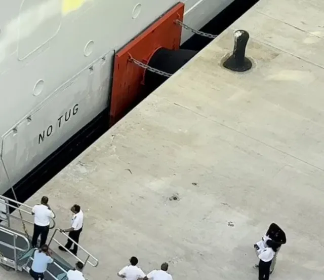 devastated cruise passengers miss ship after arriving 30 minutes late while 22346